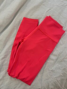 Alo Pink Airbrush Leggings (full length)